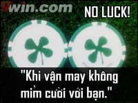 Khi bạn không may mắn trong thi đấu Poker